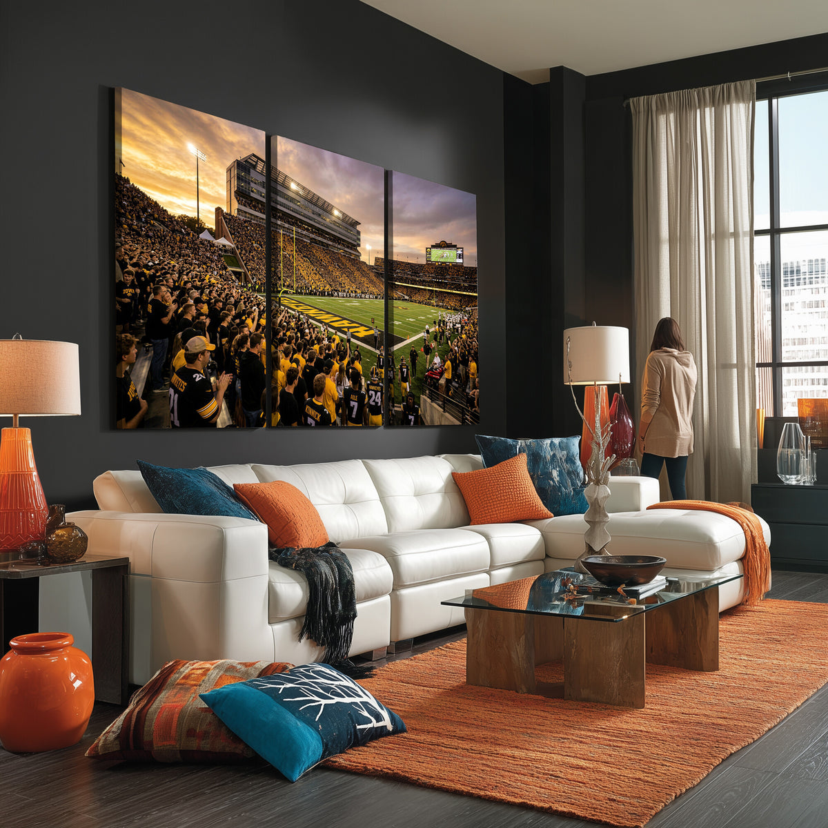 60847729-MGV-CV-36X24 - Stadium Wall Art Canvas Print