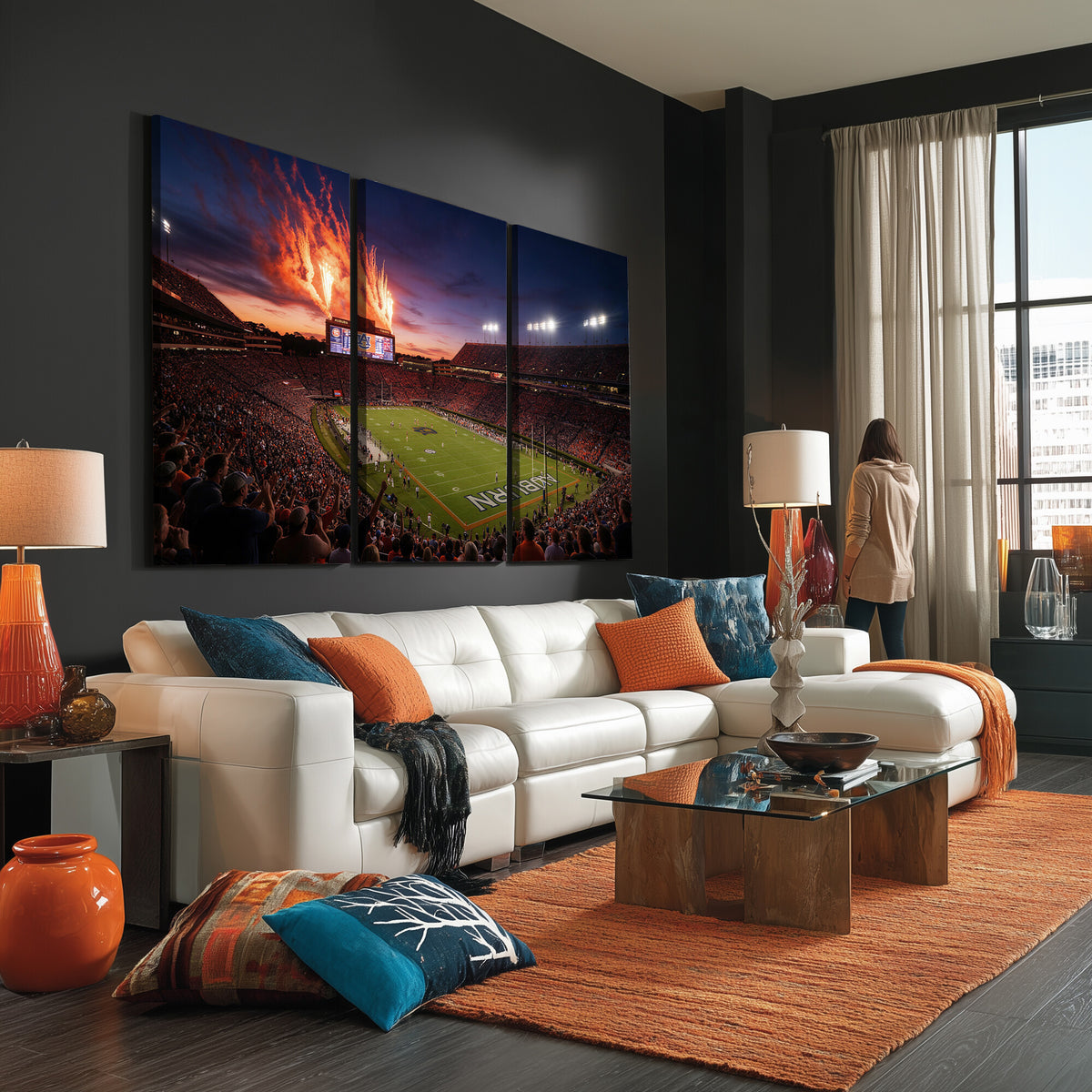30686080-MGV-CV-36X24 - Stadium Wall Art Canvas Print