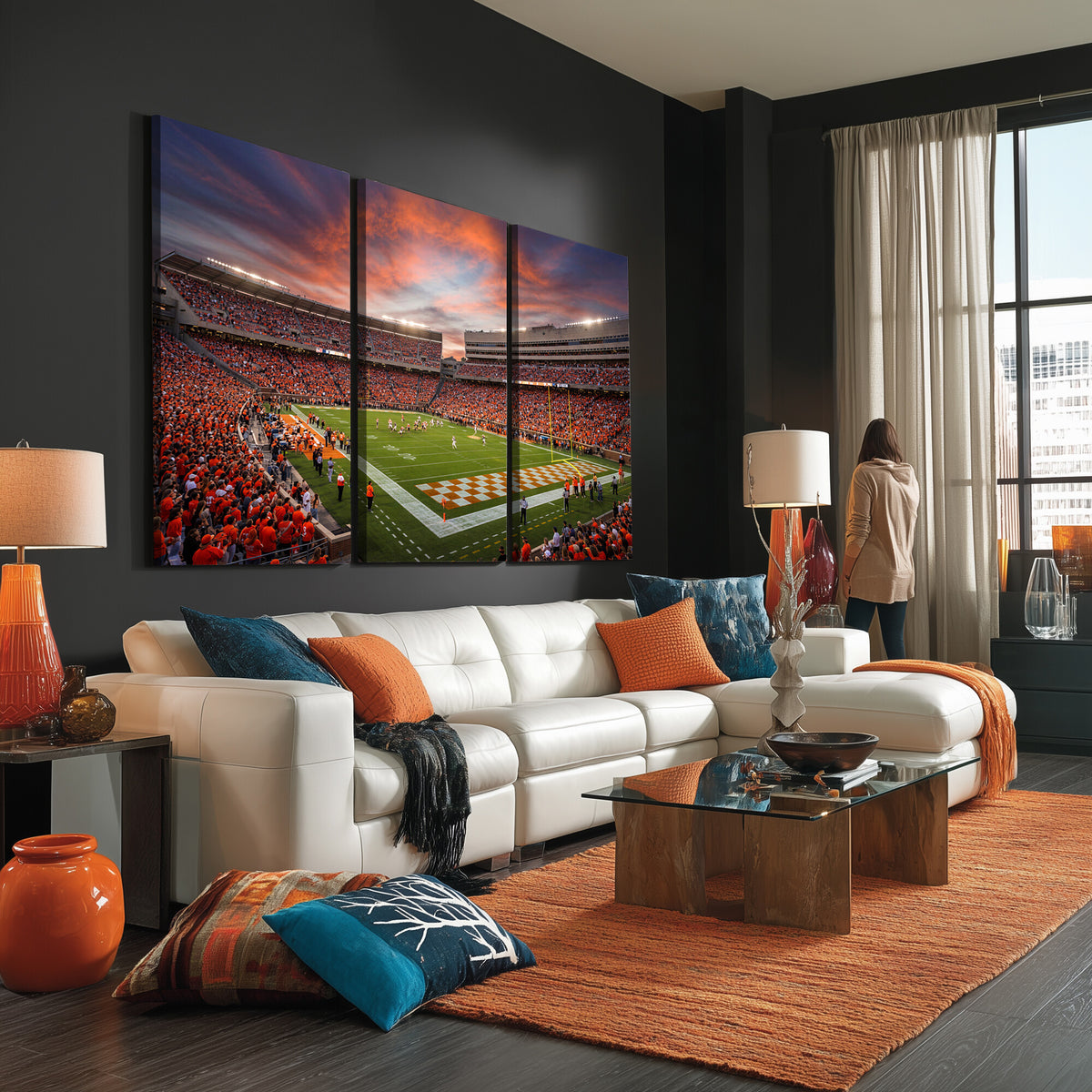 67648335-MGV-CV-36X24 - Stadium Wall Art Canvas Print