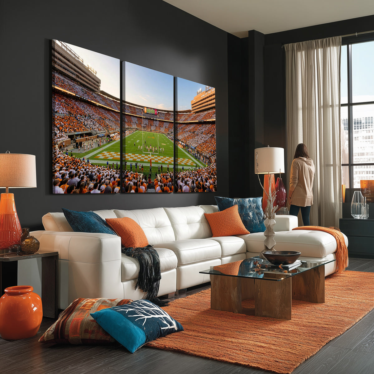 74509135-MGV-CV-36X24 - Stadium Wall Art Canvas Print