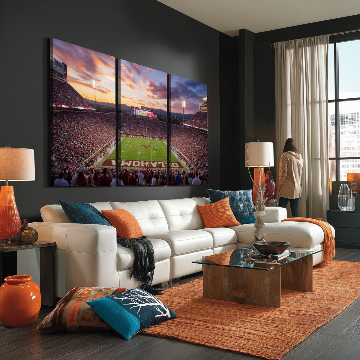 18509931-MGV-CV-36X24 - Stadium Wall Art Canvas Print
