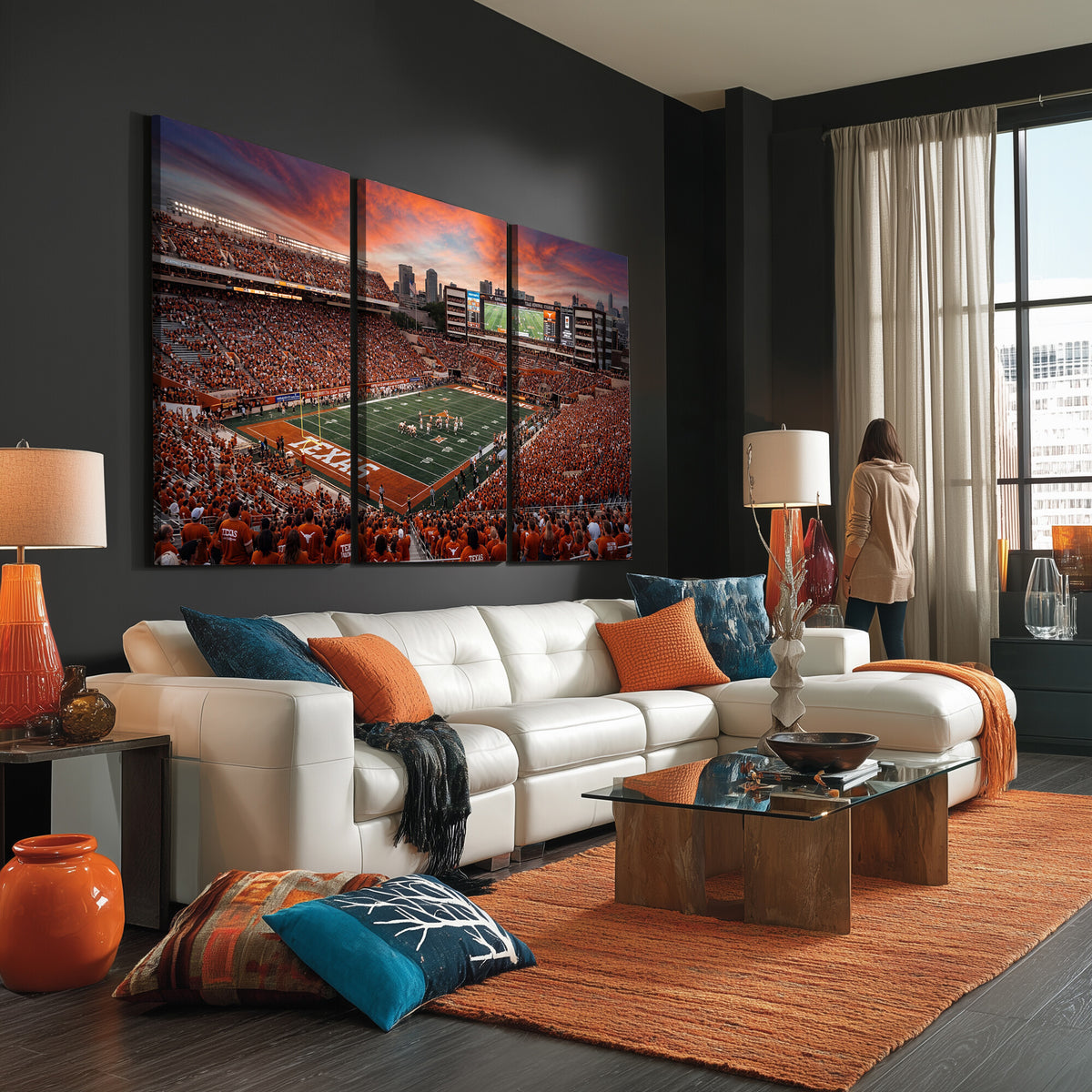 68564193-MGV-CV-36X24 - Stadium Wall Art Canvas Print