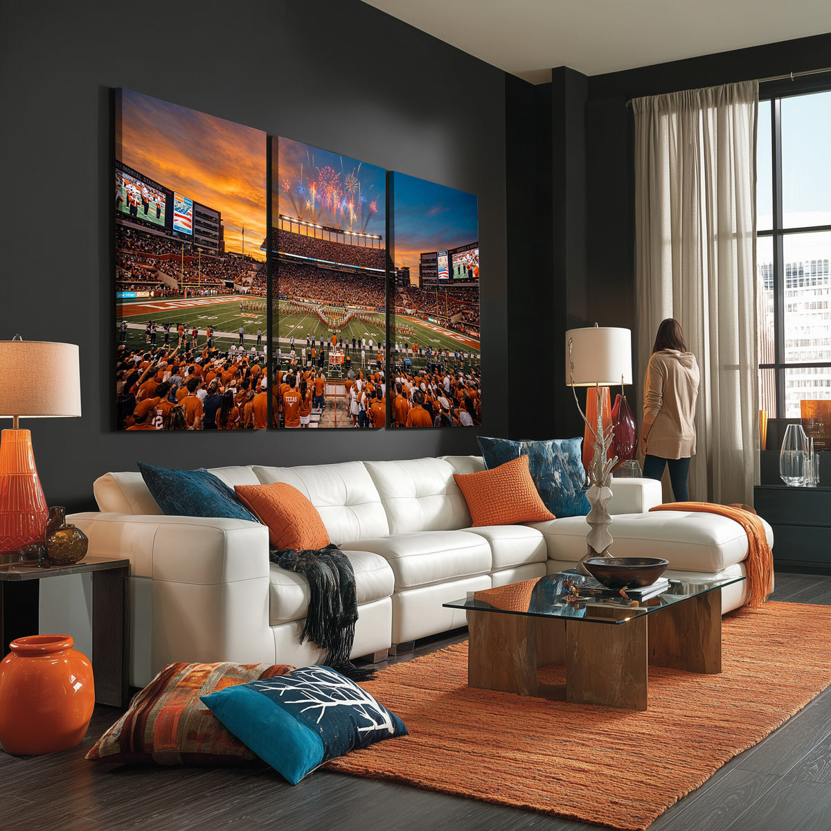 75031291-MGV-CV-36X24 - Stadium Wall Art Canvas Print