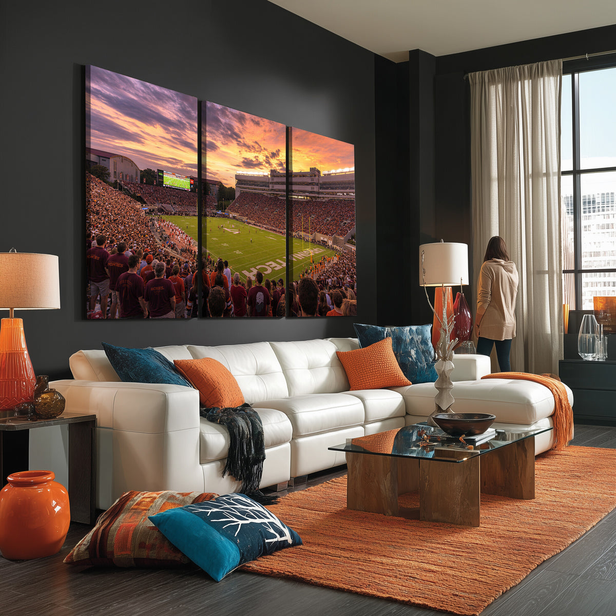 20221405-MGV-CV-36X24 - Stadium Wall Art Canvas Print