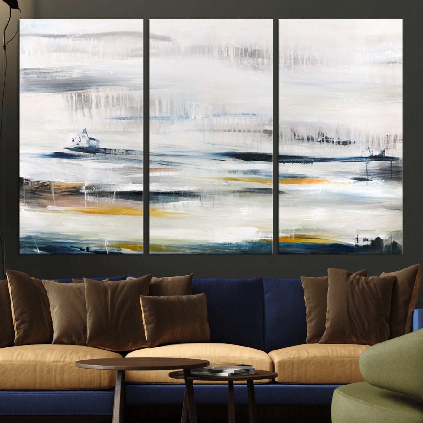 74932-MGV-CV-36X24-Soft Color Abstract Canvas Print