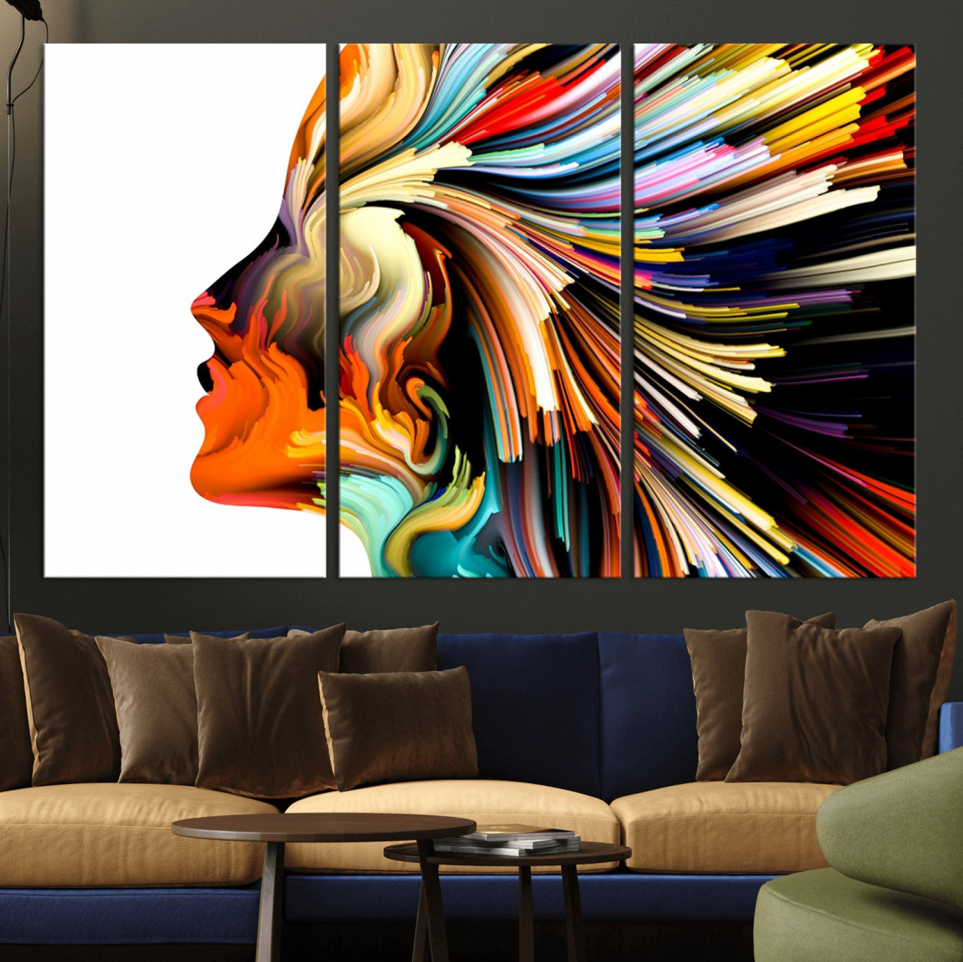 -Profile Colors Canvas Print