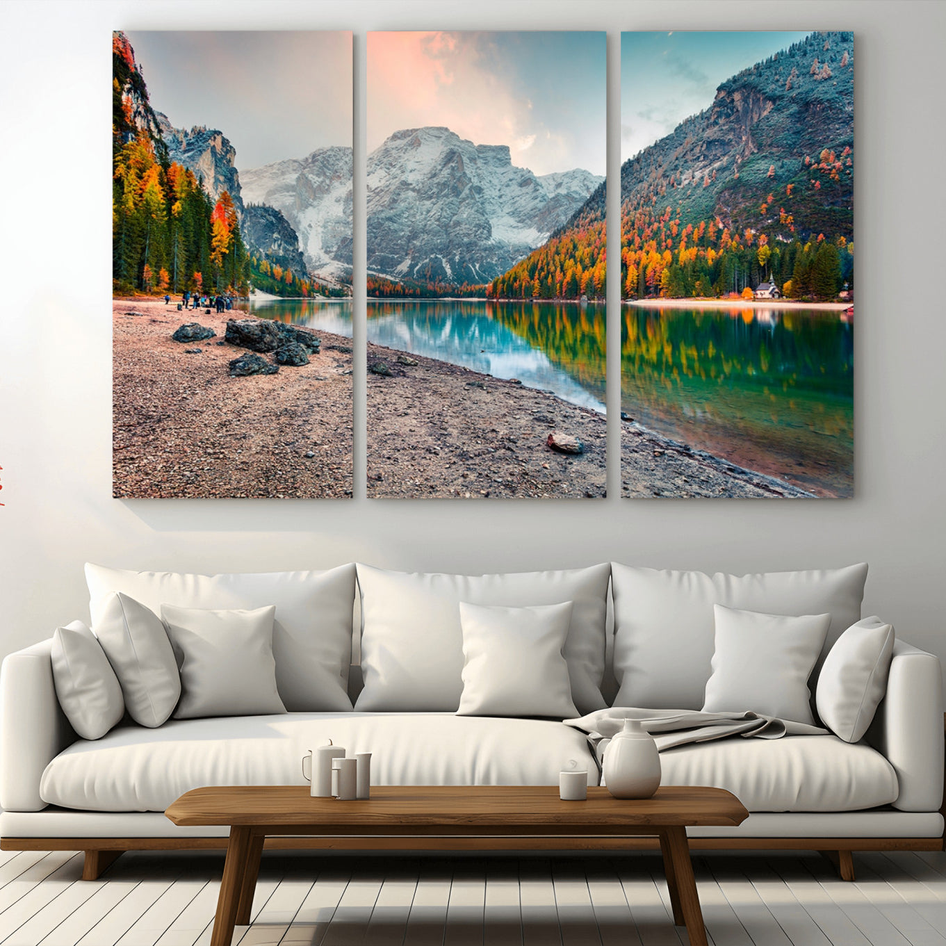 62475-MGV-CV-48X32-3P-Spectacular Autumn Wall Art Canvas Print