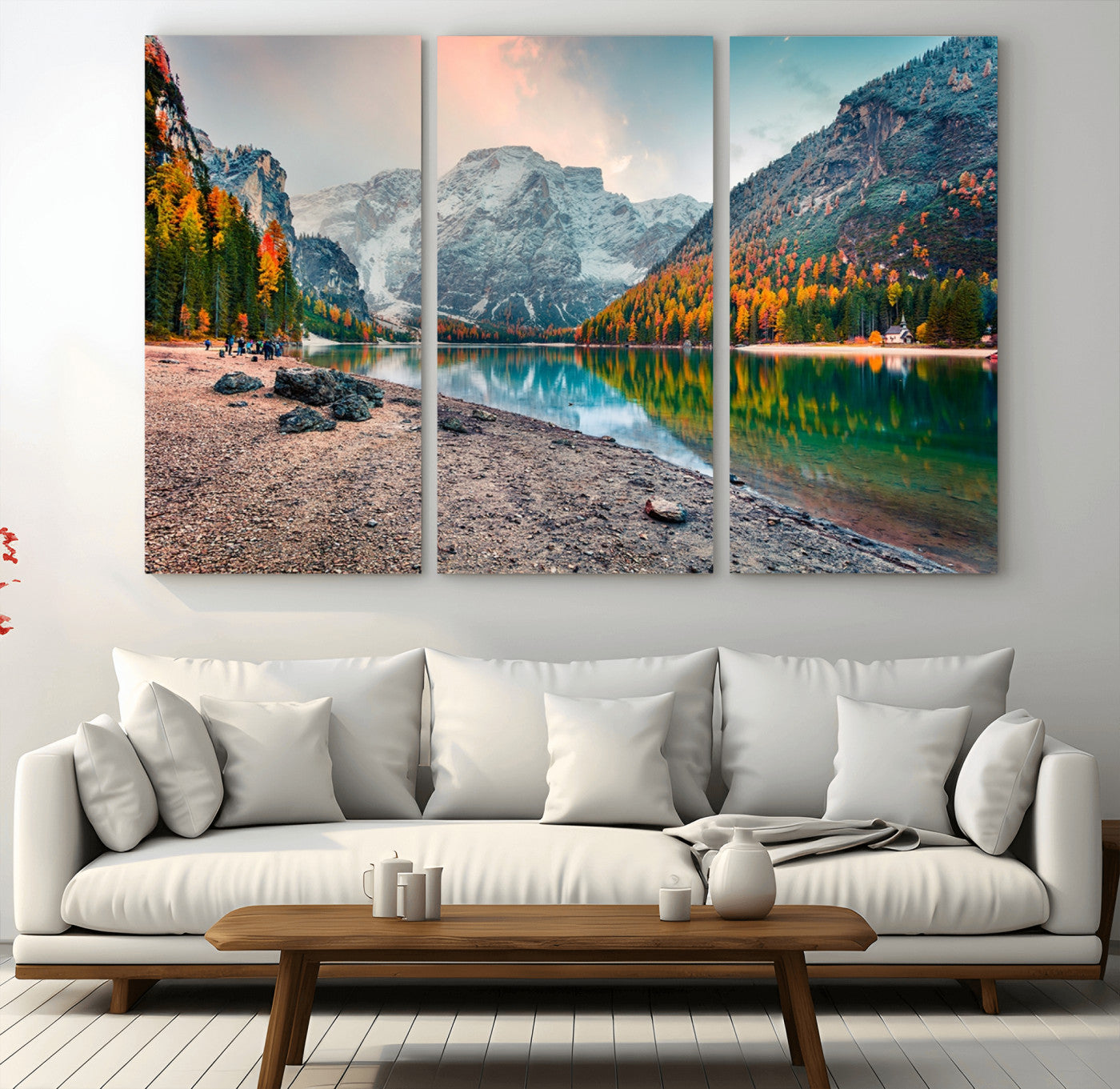 62475-MGV-CV-48X32-3P-Spectacular Autumn Wall Art Canvas Print