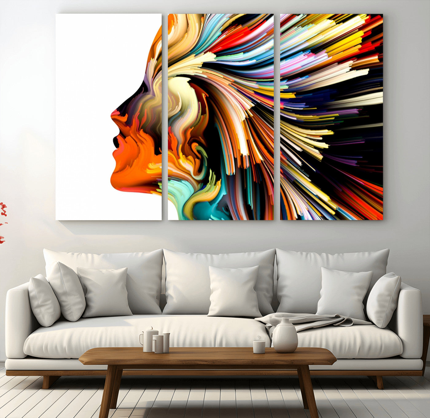 -Profile Colors Canvas Print