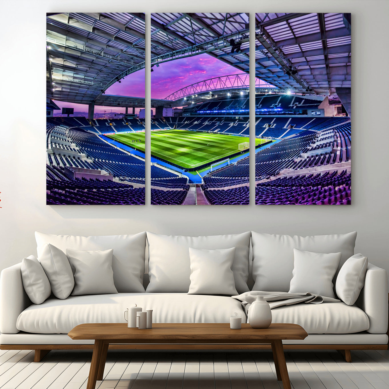 10851-MGV-CV-36X24-FC Porto Soccer Team Print Canvas- Dragon Stadium Wall Art Canvas Print