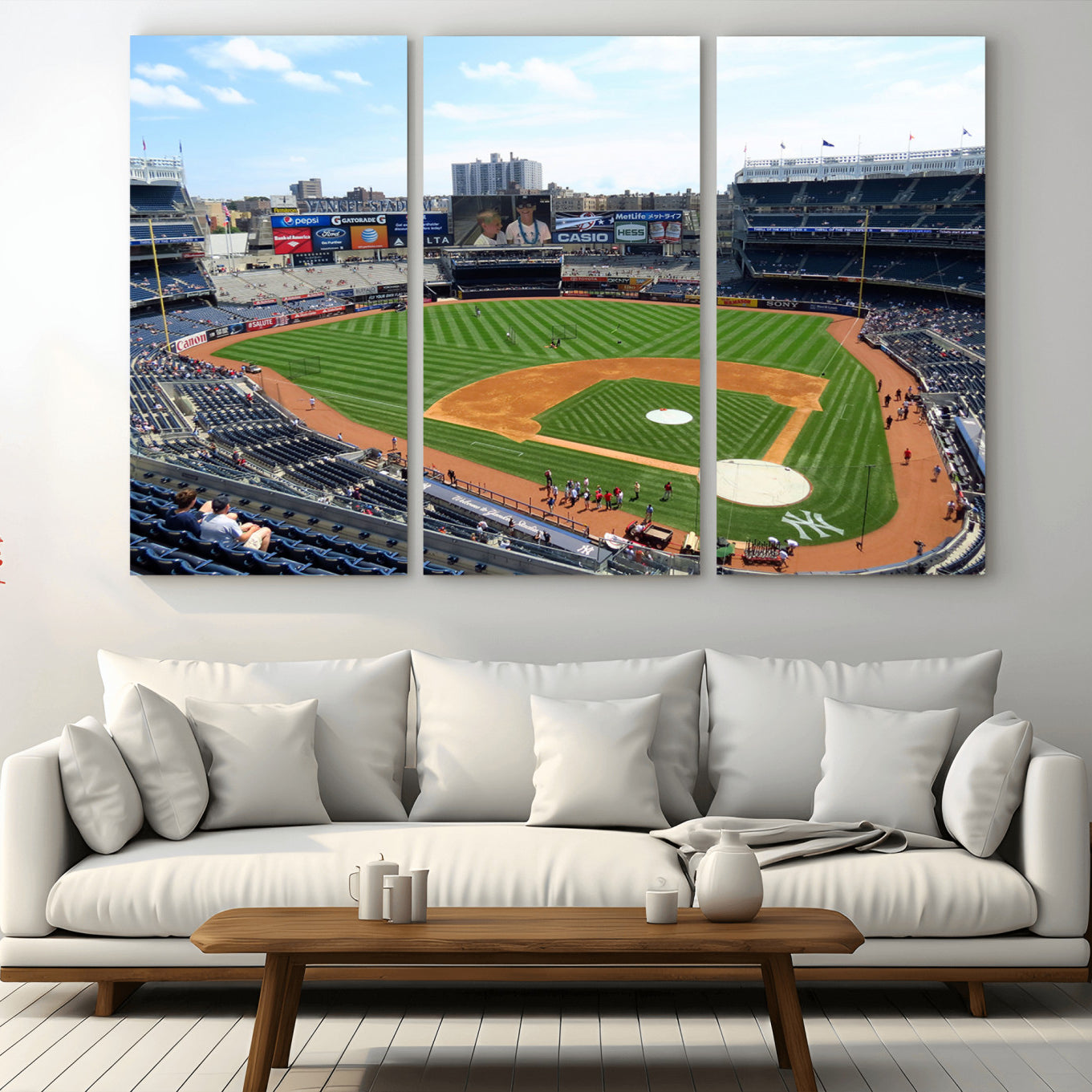 98047-MGV-CV-36X24-Buffalo Bills Stadium Wall Art - Buffalo Bills Decor- NFL Fans Gift, Perfect Sports Decor for Living