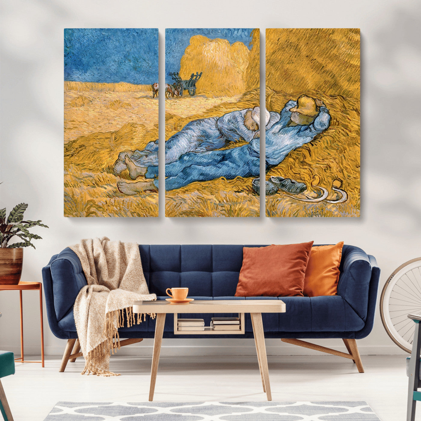 85933-MGV-CV-36X24-Master Artist Vincent Van Gogh Nature Wilderness Illustrs Fine Art Canvas, Van Gogh Nature