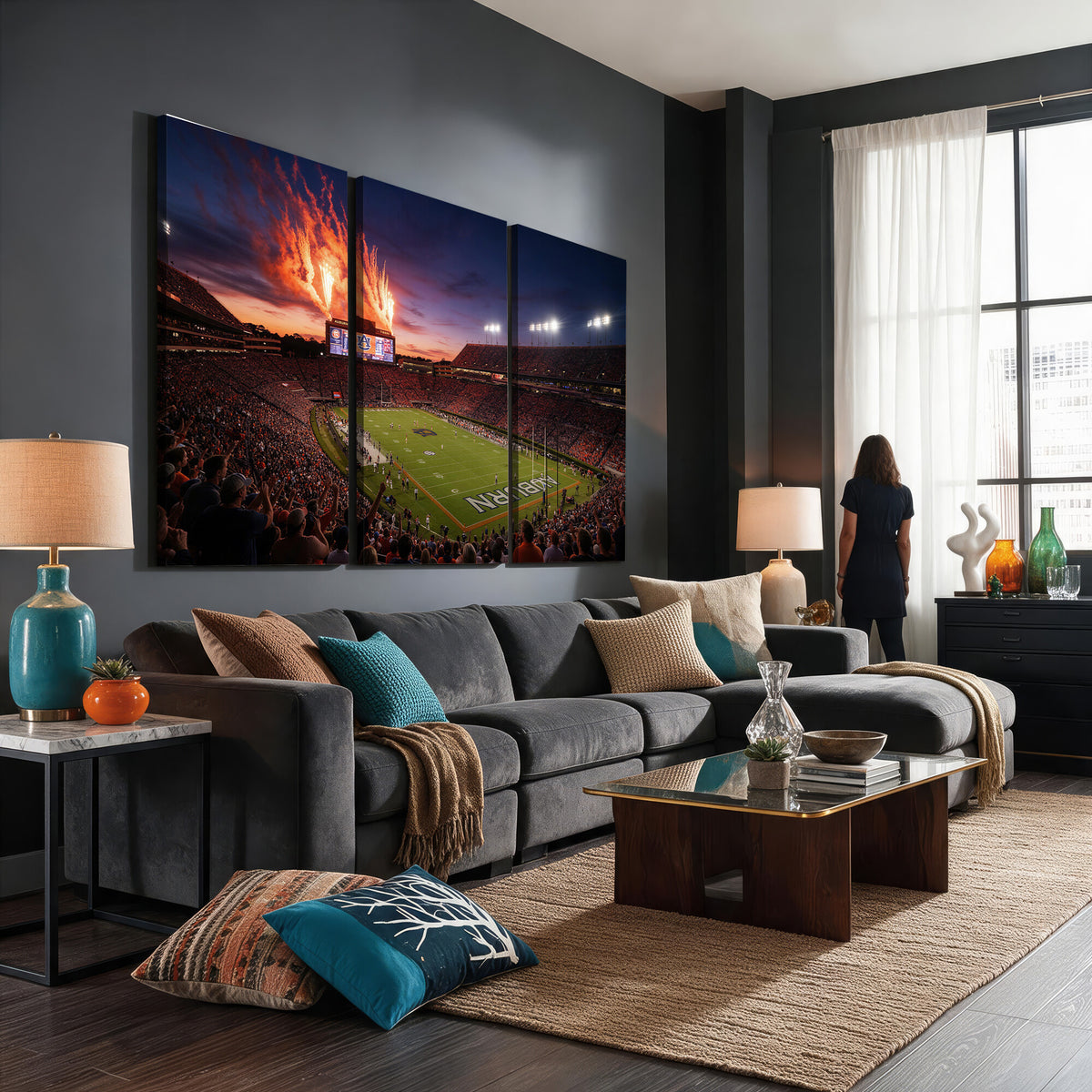 30686080-MGV-CV-36X24 - Stadium Wall Art Canvas Print