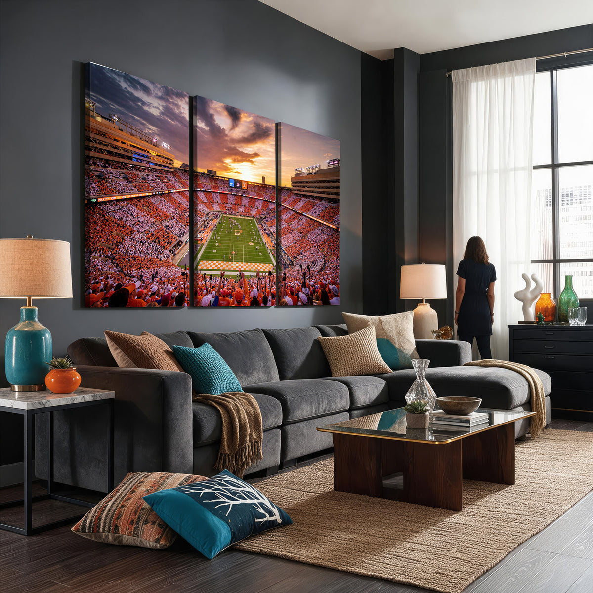 68184875-MGV-CV-36X24 - Stadium Wall Art Canvas Print
