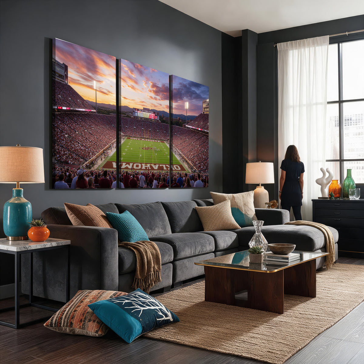 18509931-MGV-CV-36X24 - Stadium Wall Art Canvas Print