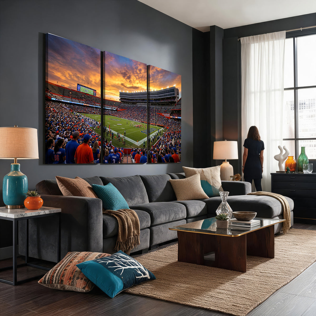 23829865-MGV-CV-36X24 - Stadium Wall Art Canvas Print
