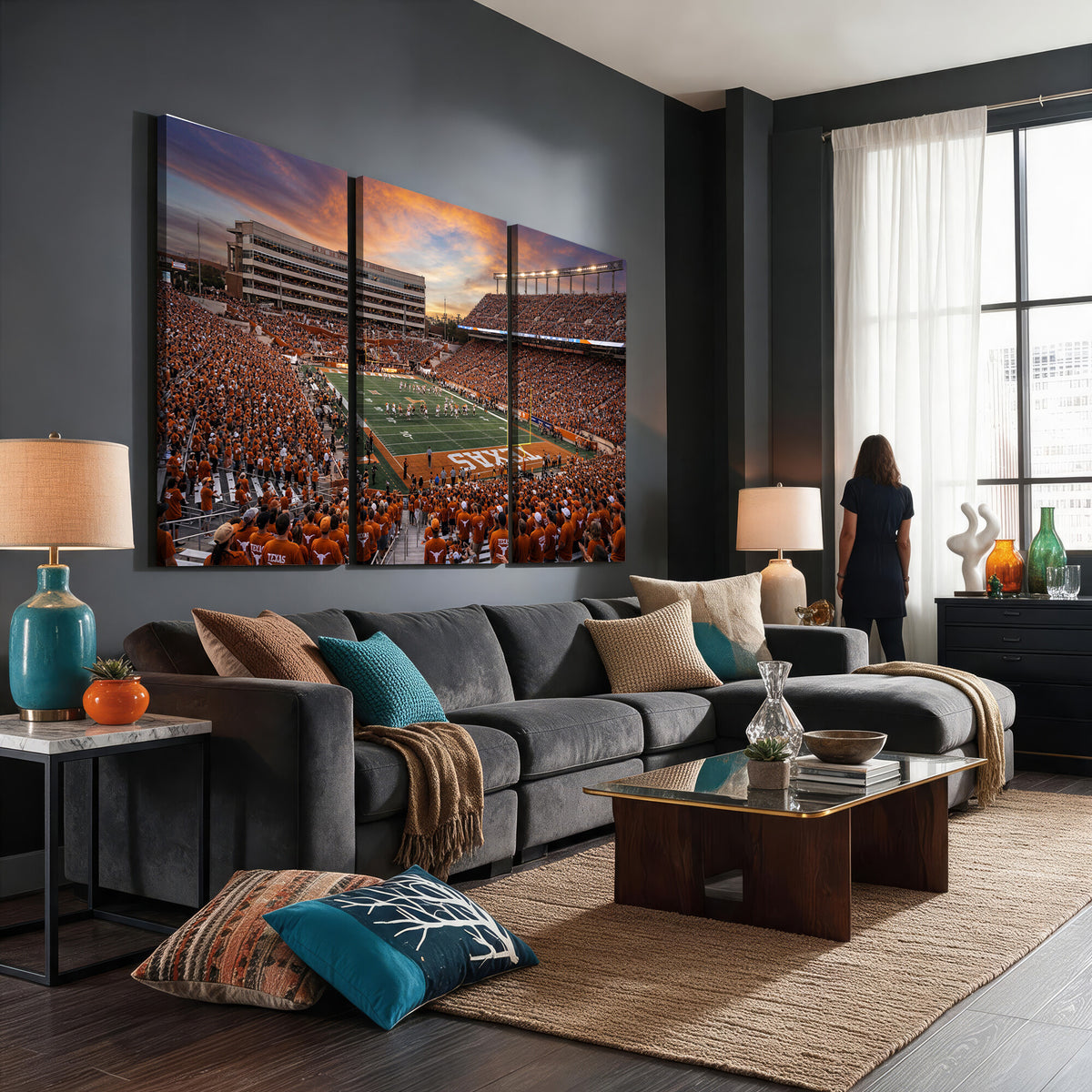 23560699-MGV-CV-36X24 - Stadium Wall Art Canvas Print