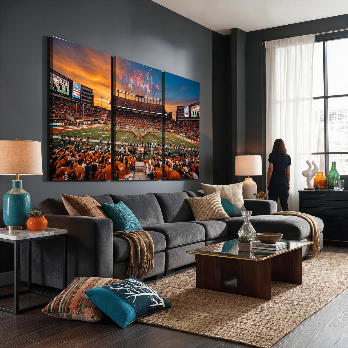 75031291-MGV-CV-36X24 - Stadium Wall Art Canvas Print