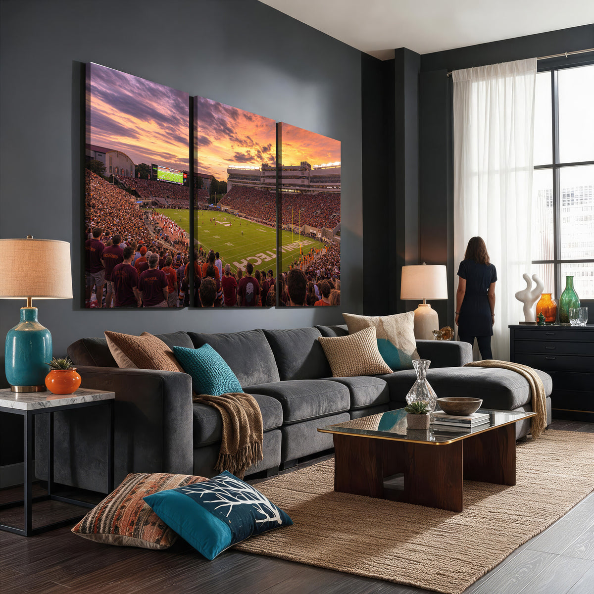 20221405-MGV-CV-36X24 - Stadium Wall Art Canvas Print