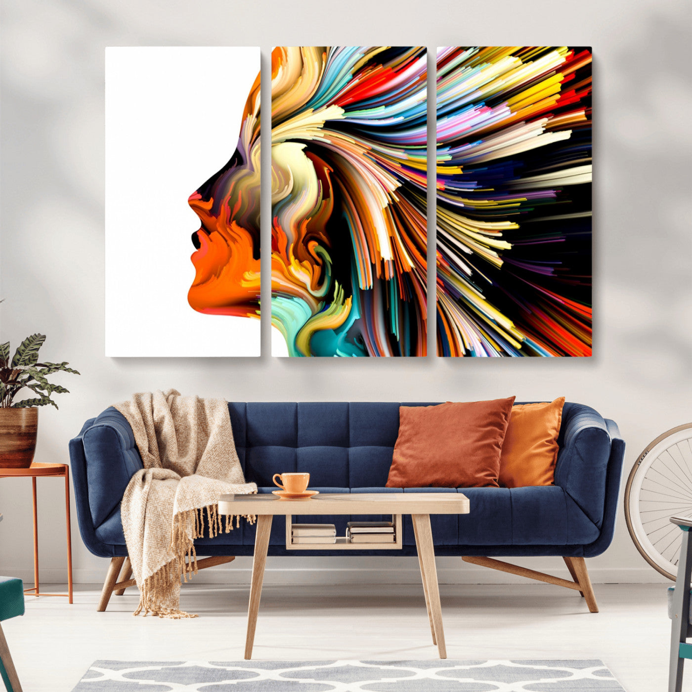 -Profile Colors Canvas Print