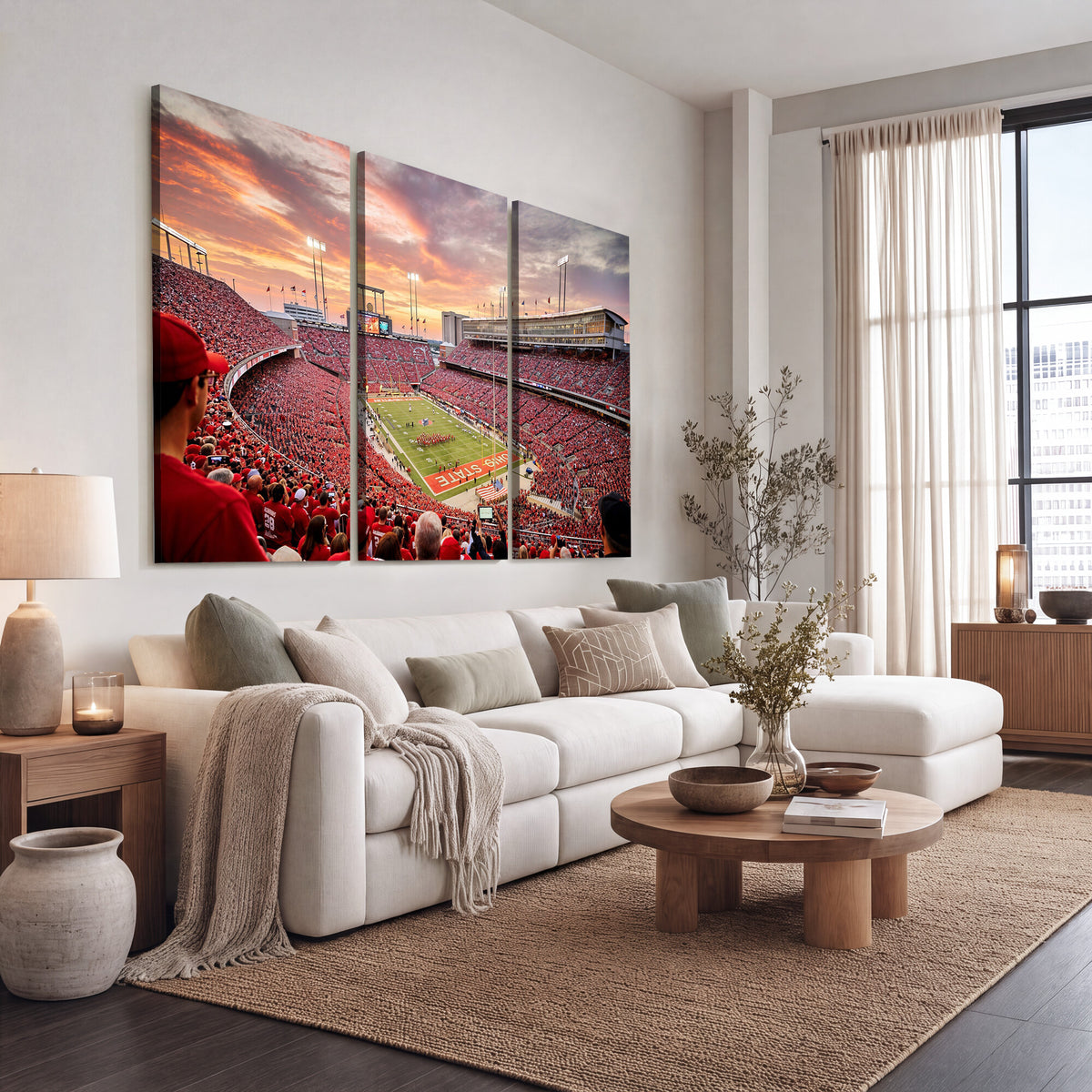 94754966-MGV-CV-36X24 - Stadium Wall Art Canvas Print