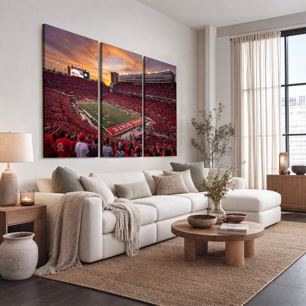 36125328-MGV-CV-36X24 - Stadium Wall Art Canvas Print