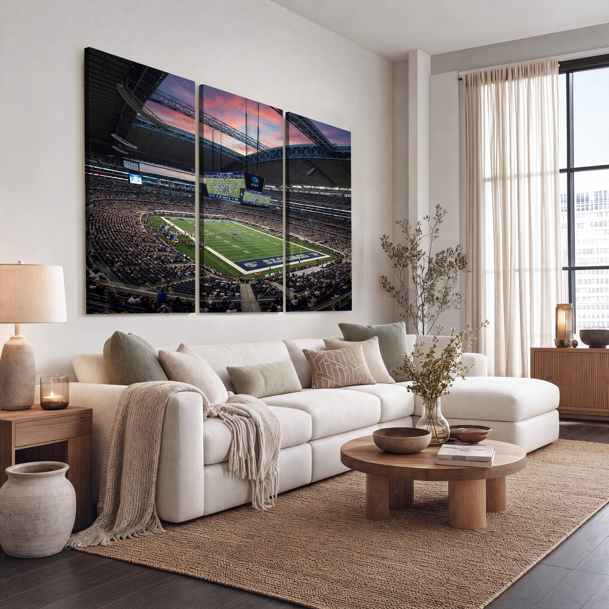 11530179-MGV-CV-36X24 - Stadium Wall Art Canvas Print