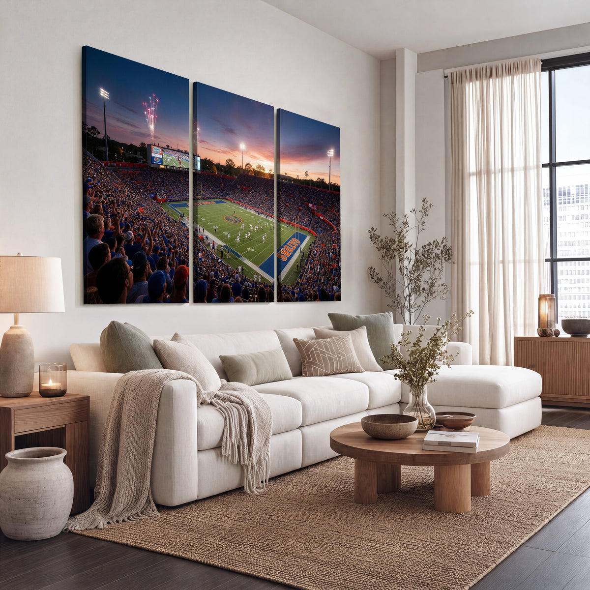 42817292-MGV-CV-36X24 - Stadium Wall Art Canvas Print