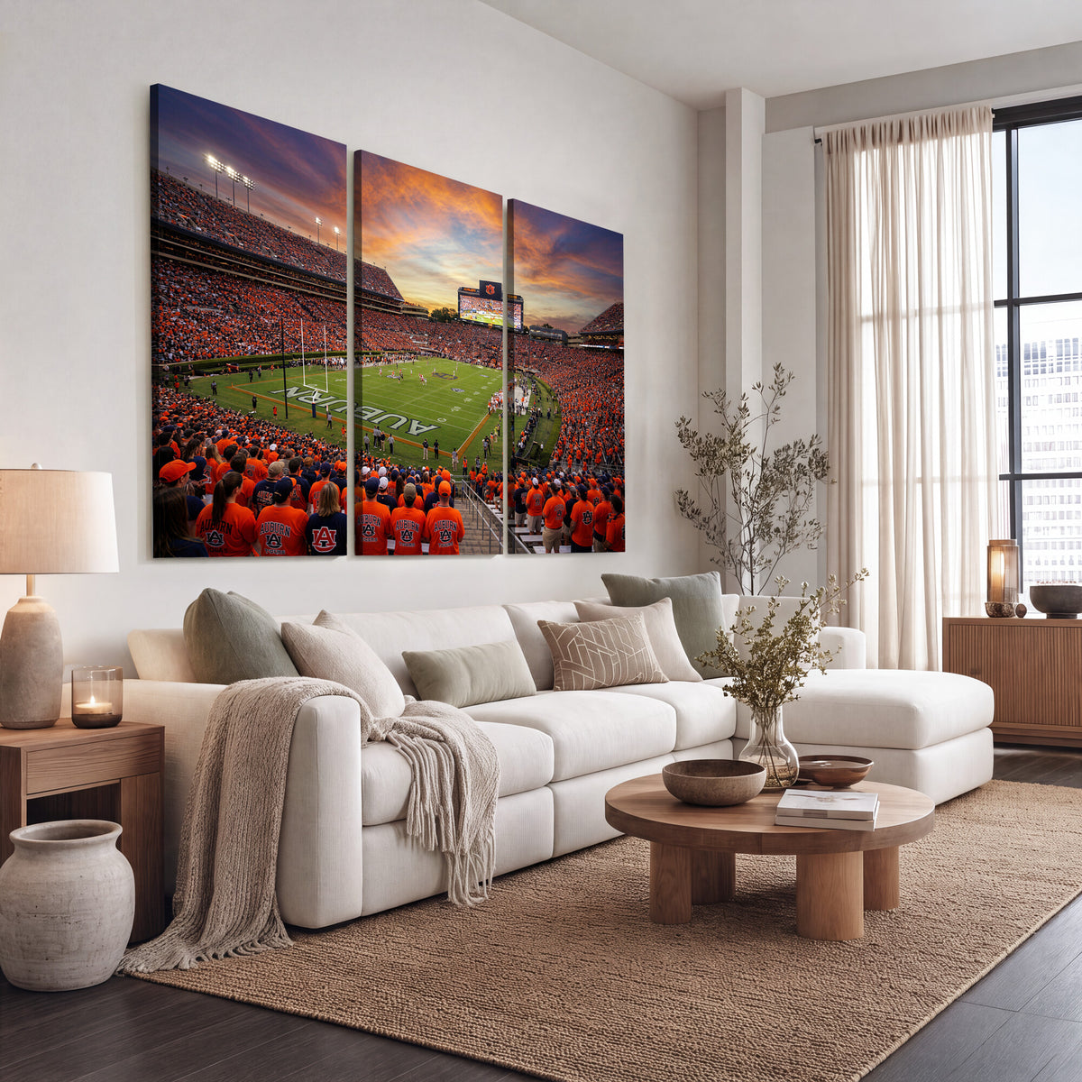 46347891-MGV-CV-36X24 - Stadium Wall Art Canvas Print