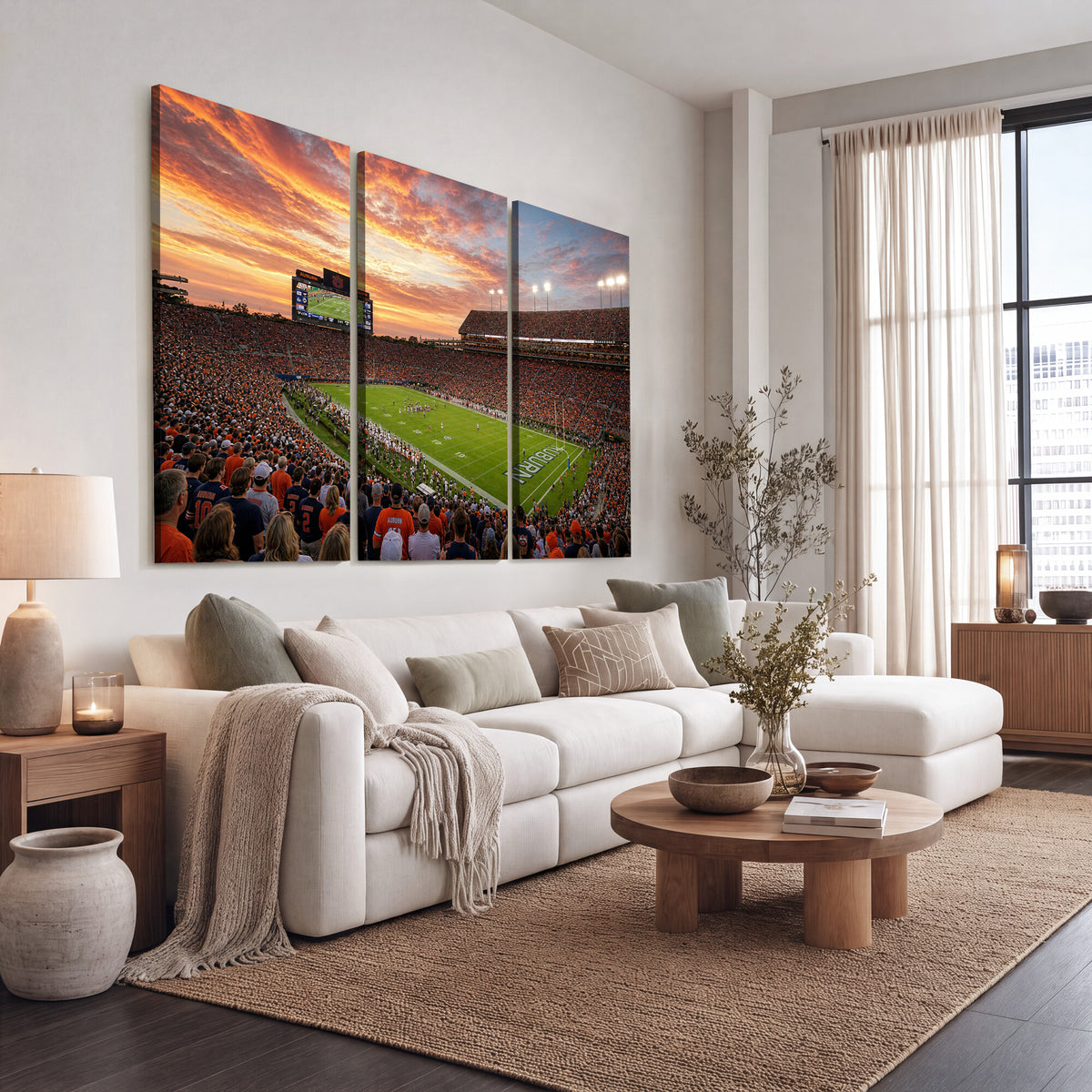 28631591-MGV-CV-36X24 - Stadium Wall Art Canvas Print