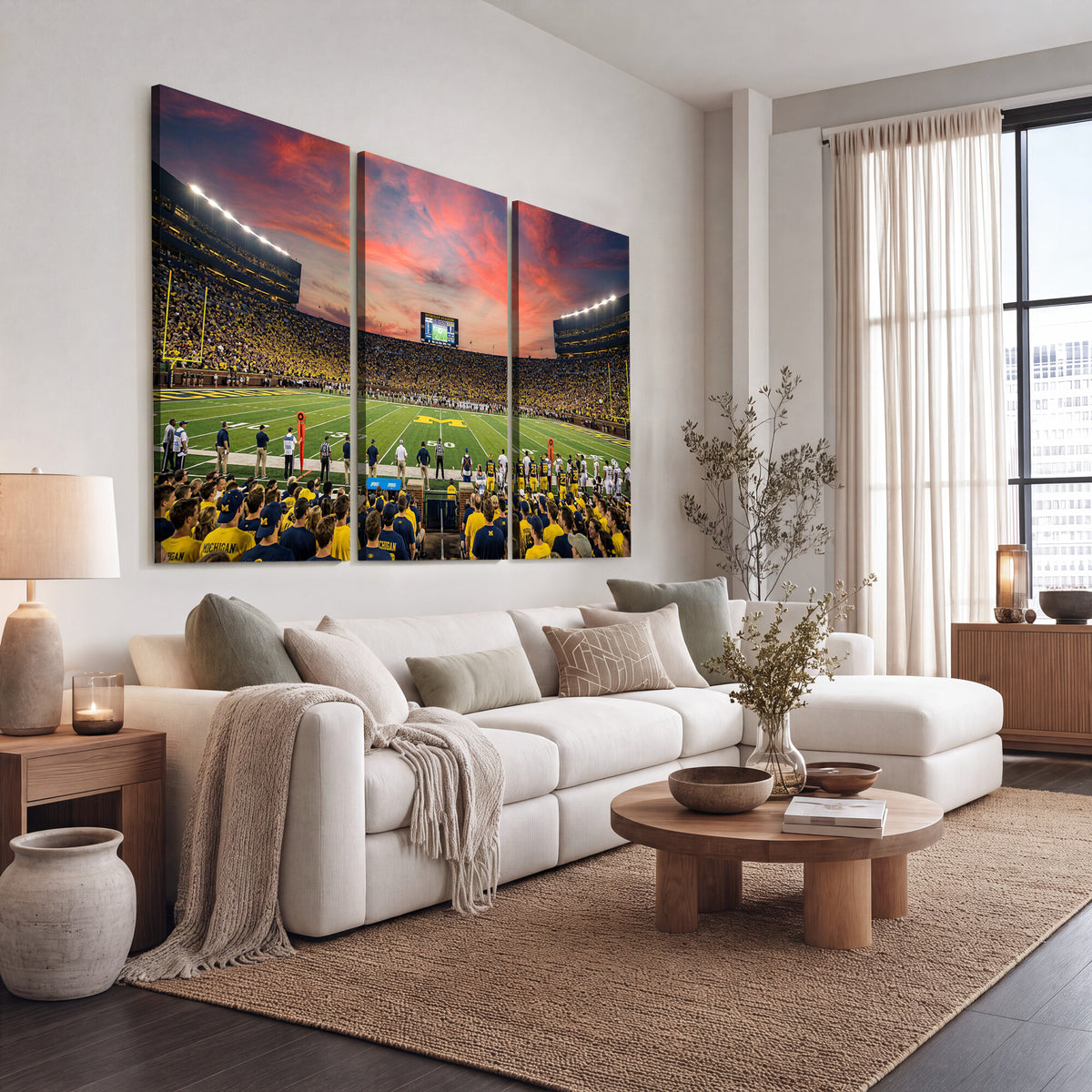 47185949-MGV-CV-36X24 - Stadium Wall Art Canvas Print
