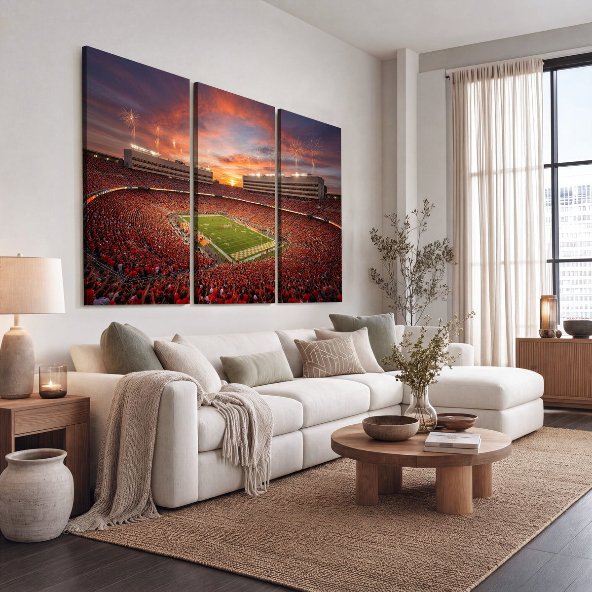 66964685-MGV-CV-36X24 - Stadium Wall Art Canvas Print