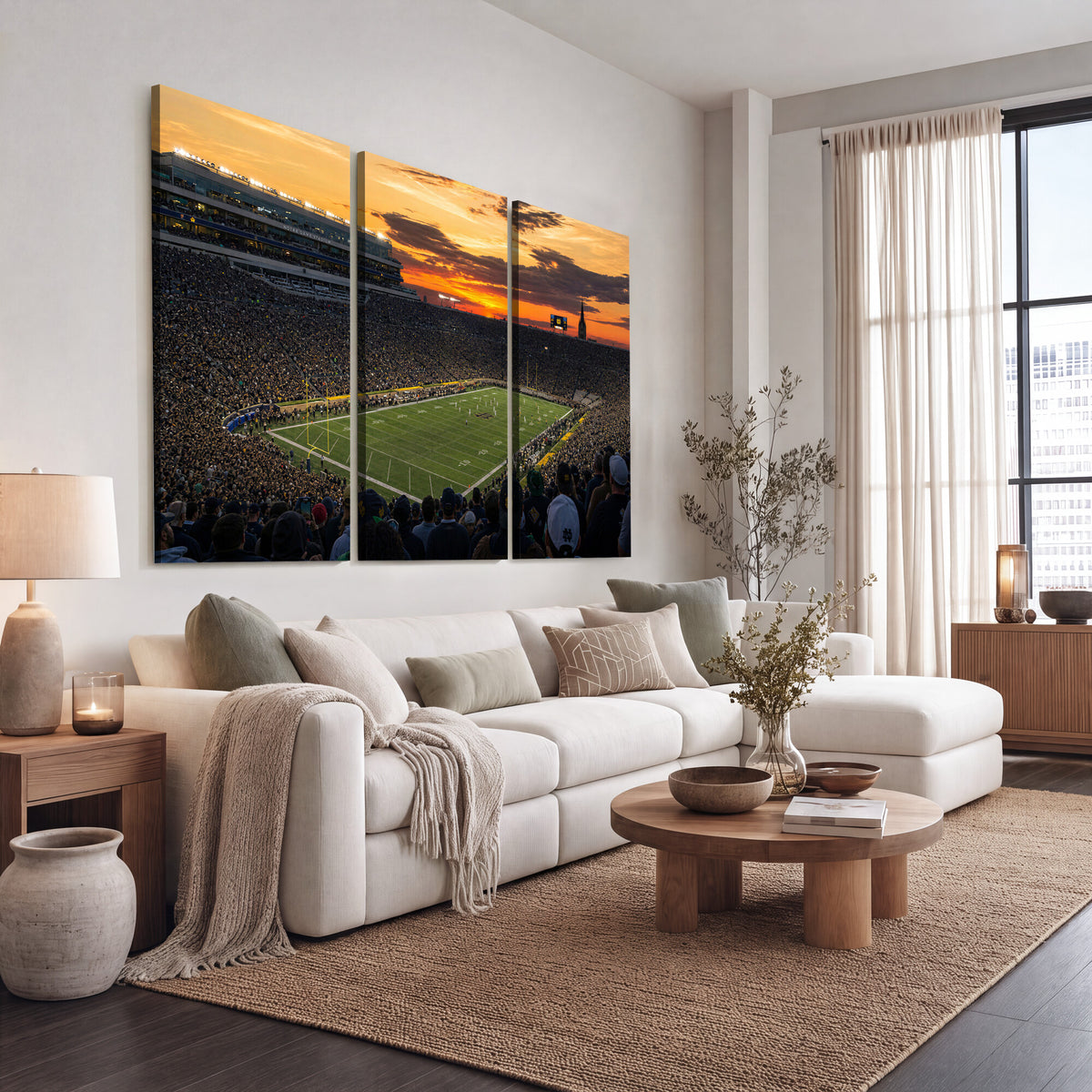 73585402-MGV-CV-36X24 - Stadium Wall Art Canvas Print
