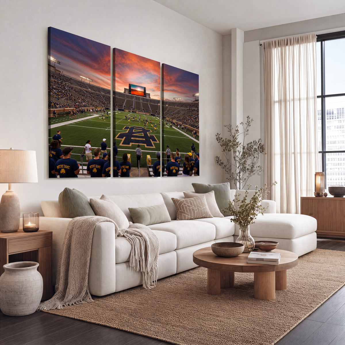 75411323-MGV-CV-36X24 - Stadium Wall Art Canvas Print