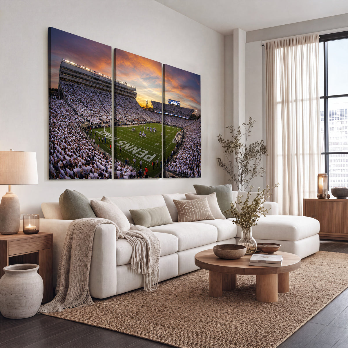 37485833-MGV-CV-36X24 - Stadium Wall Art Canvas Print