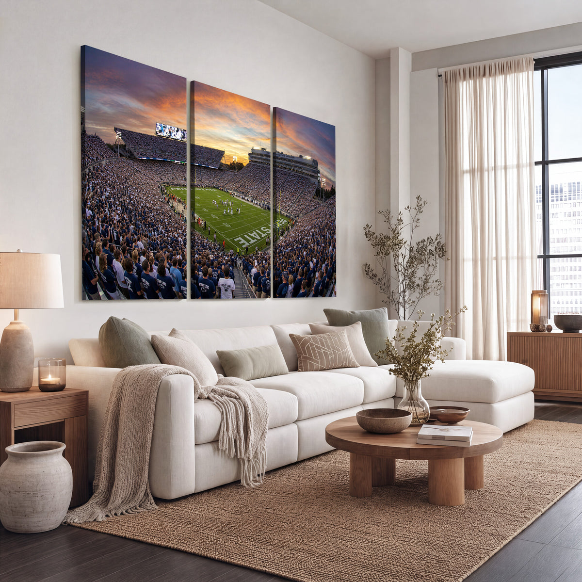 29008668-MGV-CV-36X24 - Stadium Wall Art Canvas Print