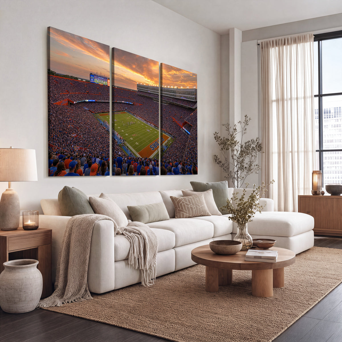 48009171-MGV-CV-36X24 - Stadium Wall Art Canvas Print