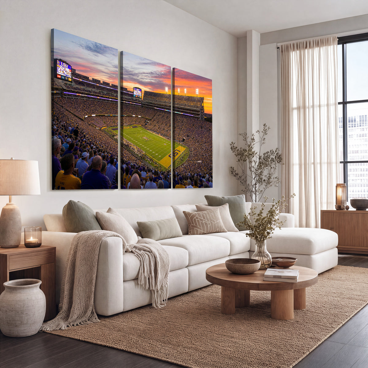 91303167-MGV-CV-36X24 - Stadium Wall Art Canvas Print