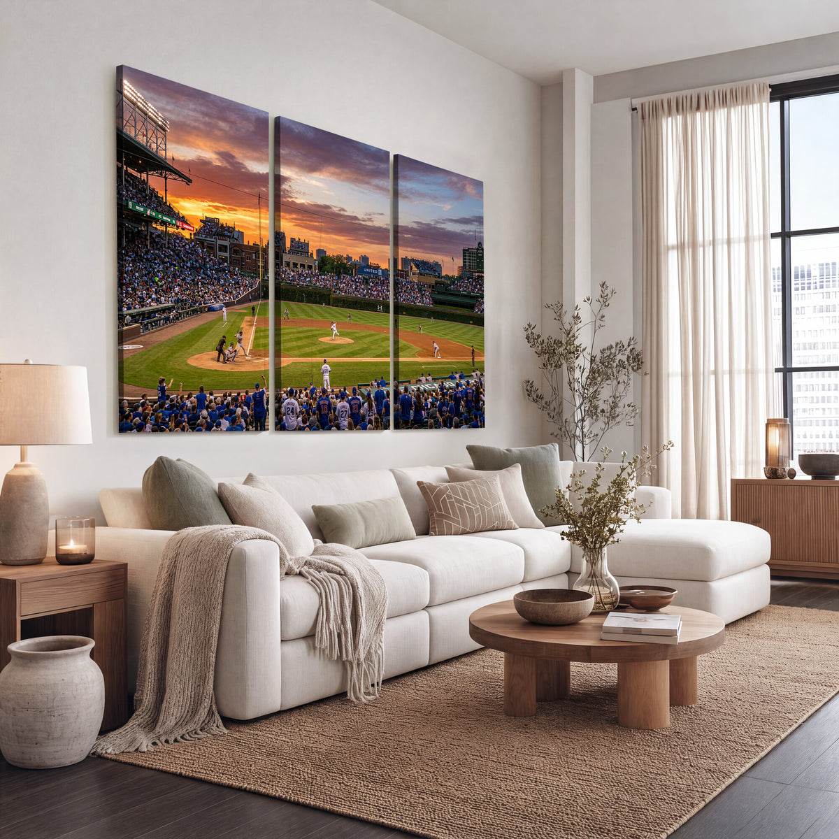 71103551-MGV-CV-36X24 - Stadium Wall Art Canvas Print