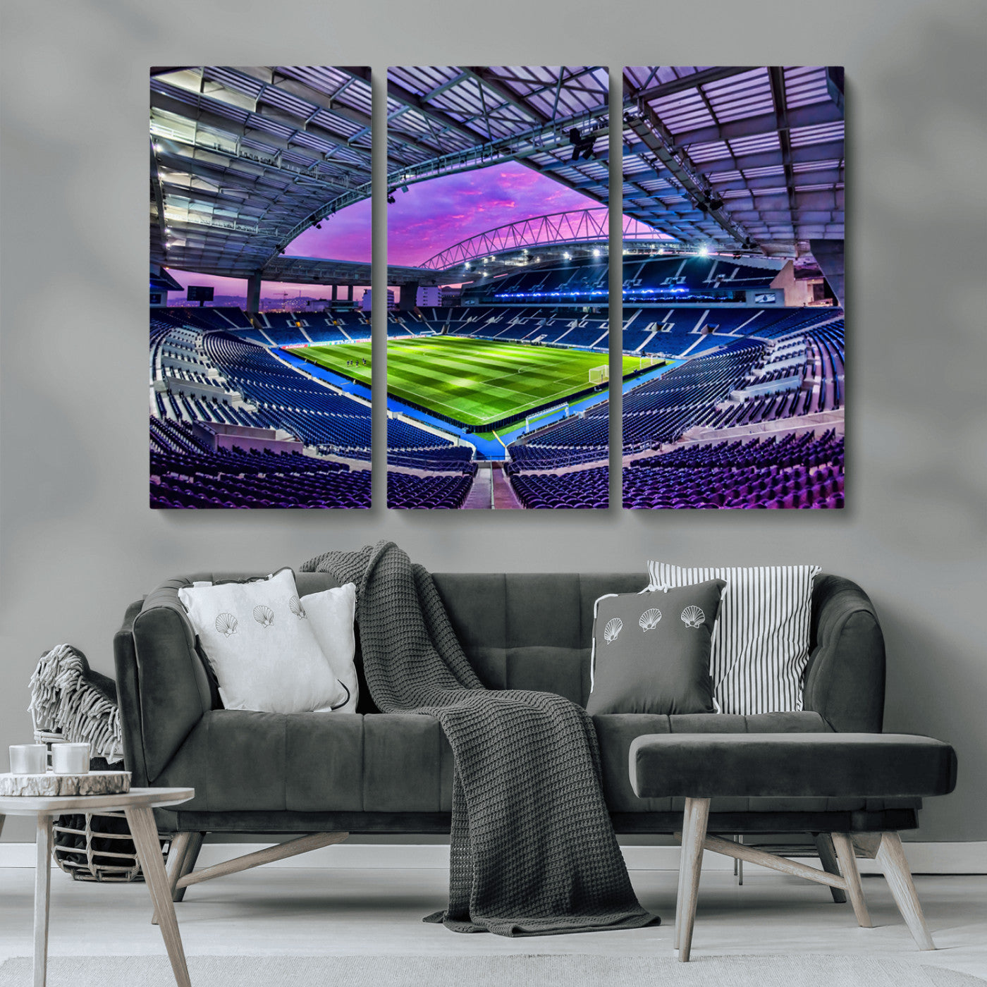 10851-MGV-CV-36X24-FC Porto Soccer Team Print Canvas- Dragon Stadium Wall Art Canvas Print
