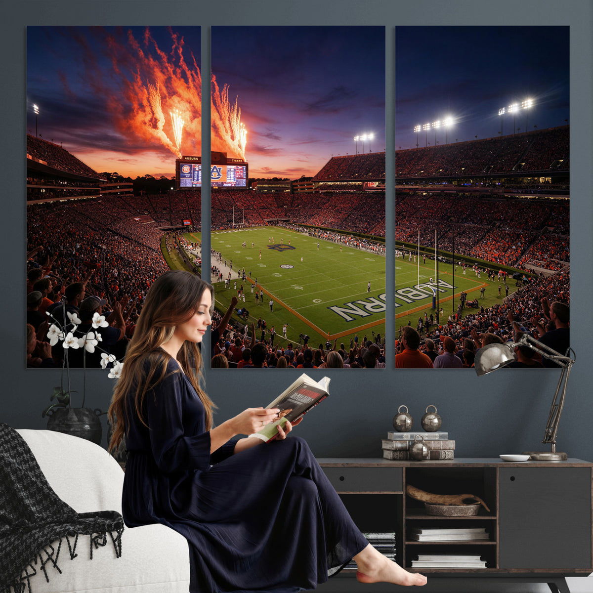 30686080-MGV-CV-36X24 - Stadium Wall Art Canvas Print