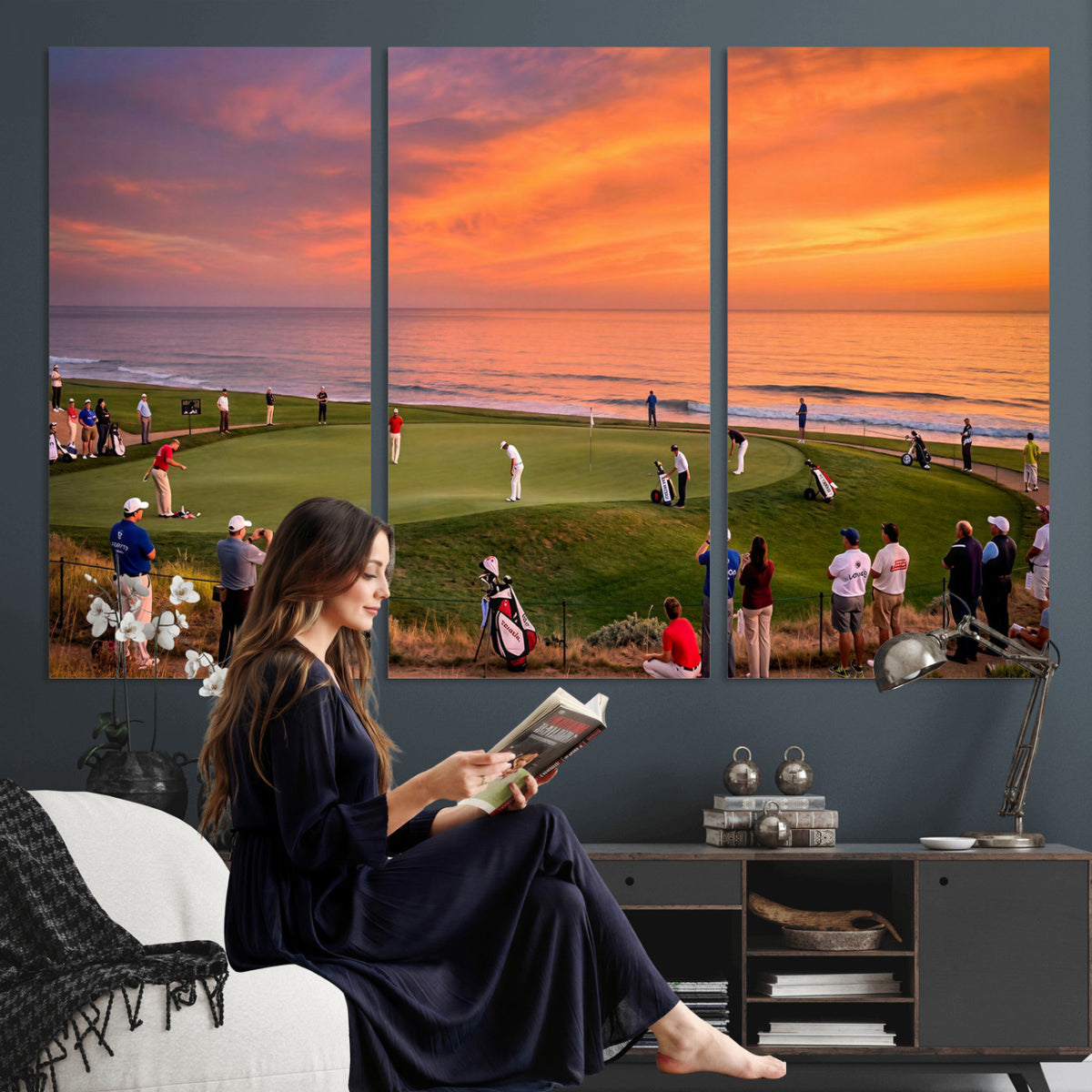 57561775-MGV-CV-36X24 - Stadium Wall Art Canvas Print