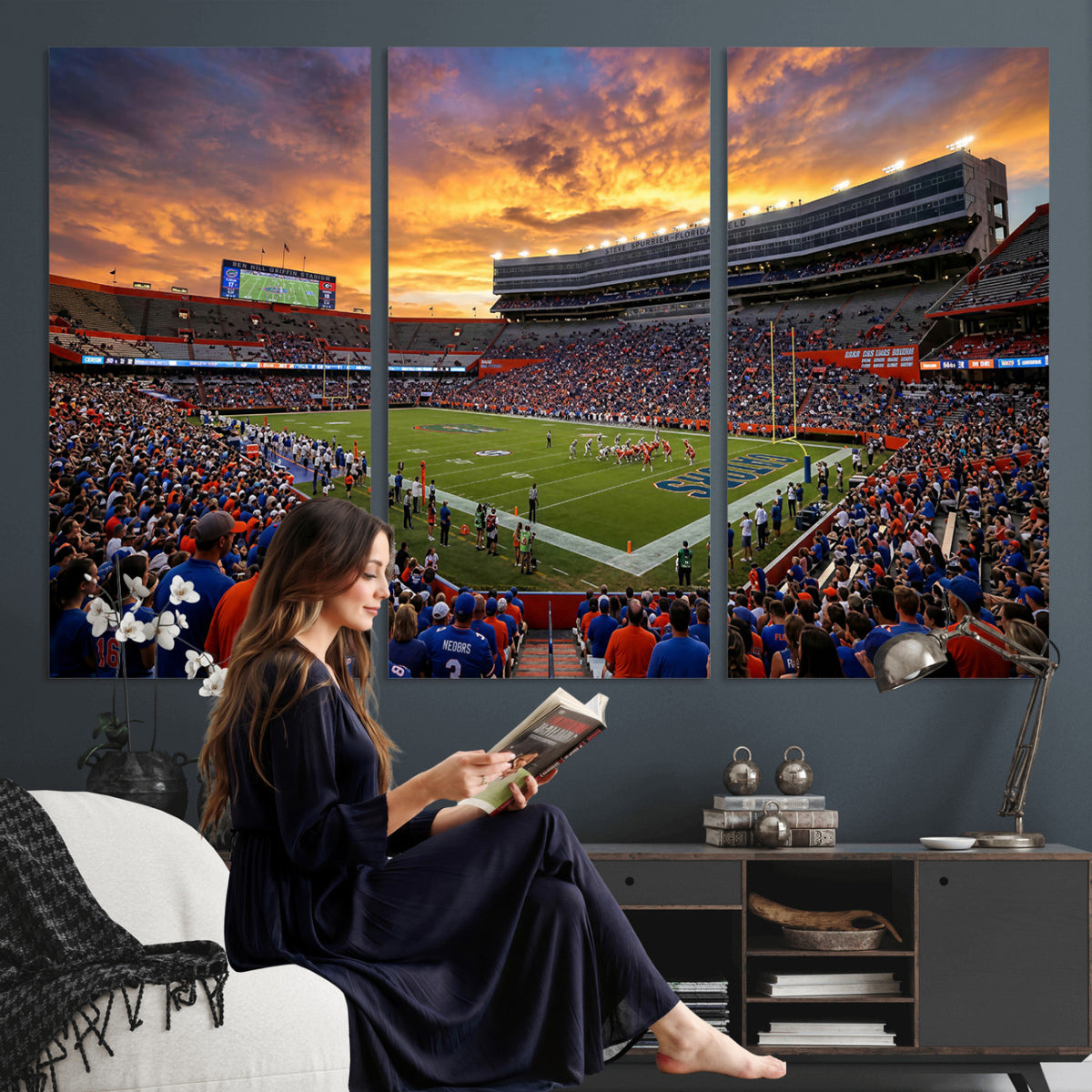 23829865-MGV-CV-36X24 - Stadium Wall Art Canvas Print