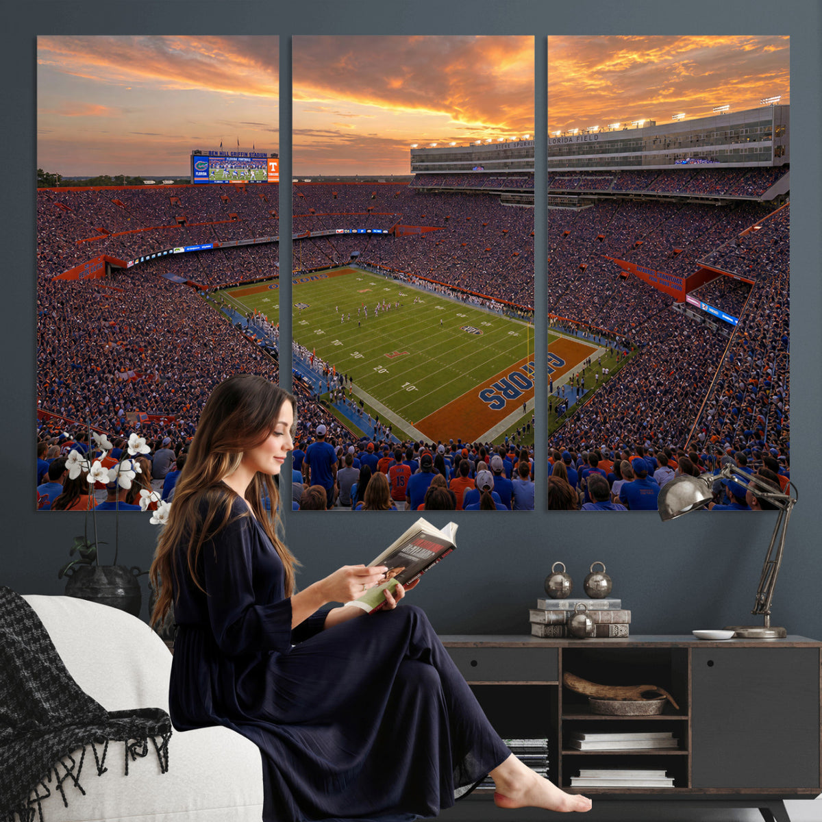 48009171-MGV-CV-36X24 - Stadium Wall Art Canvas Print