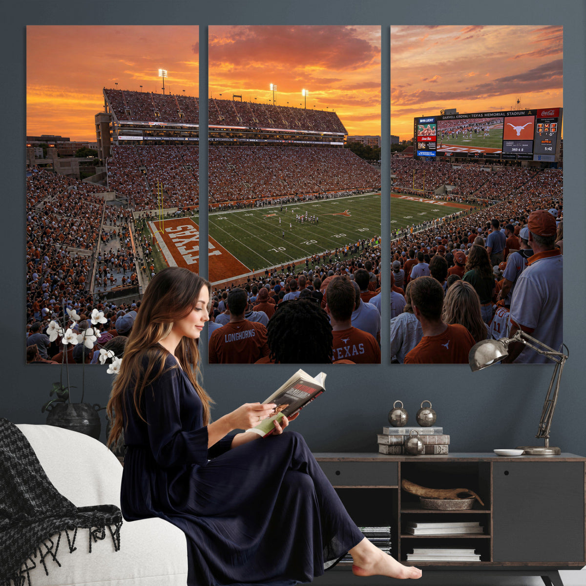 50466060-MGV-CV-36X24 - Stadium Wall Art Canvas Print