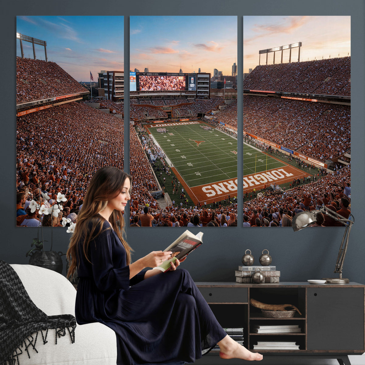 41187139-MGV-CV-36X24 - Stadium Wall Art Canvas Print