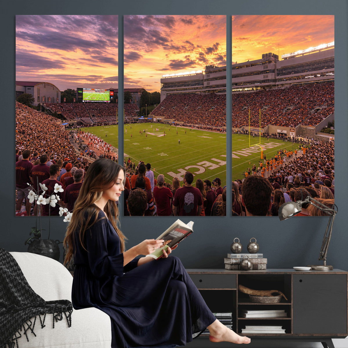 20221405-MGV-CV-36X24 - Stadium Wall Art Canvas Print