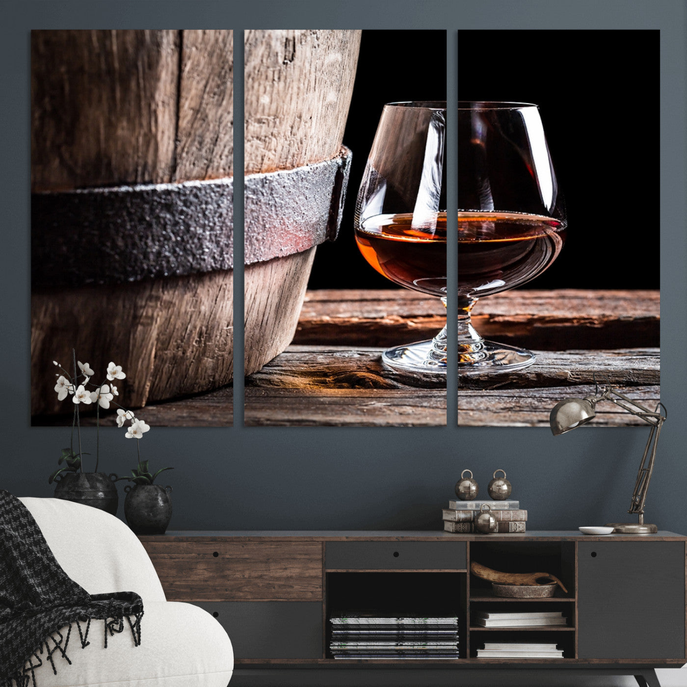 -Scots Whiskey Wall Art Canvas Print