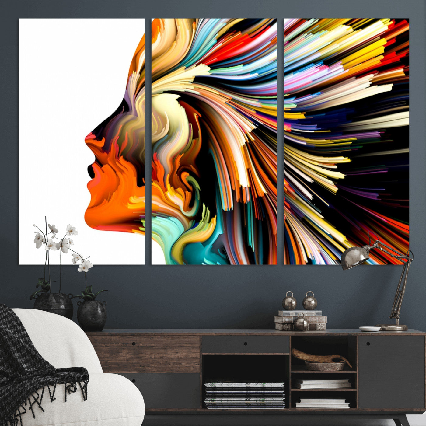-Profile Colors Canvas Print