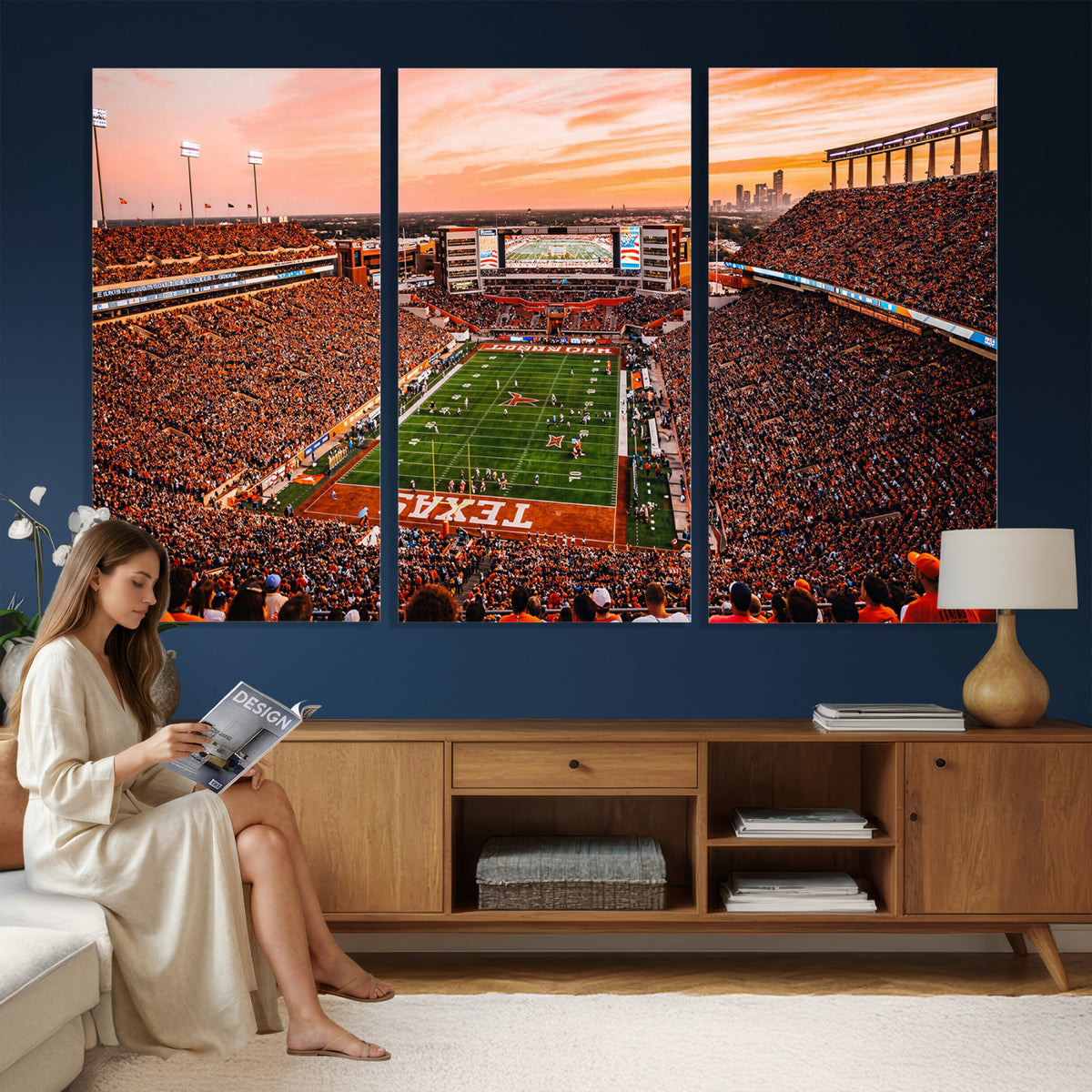 24606043-MGV-CV-36X24 - Stadium Wall Art Canvas Print